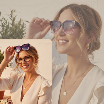 VANTAGE Women's Polarized Fit-Over Sunglasses