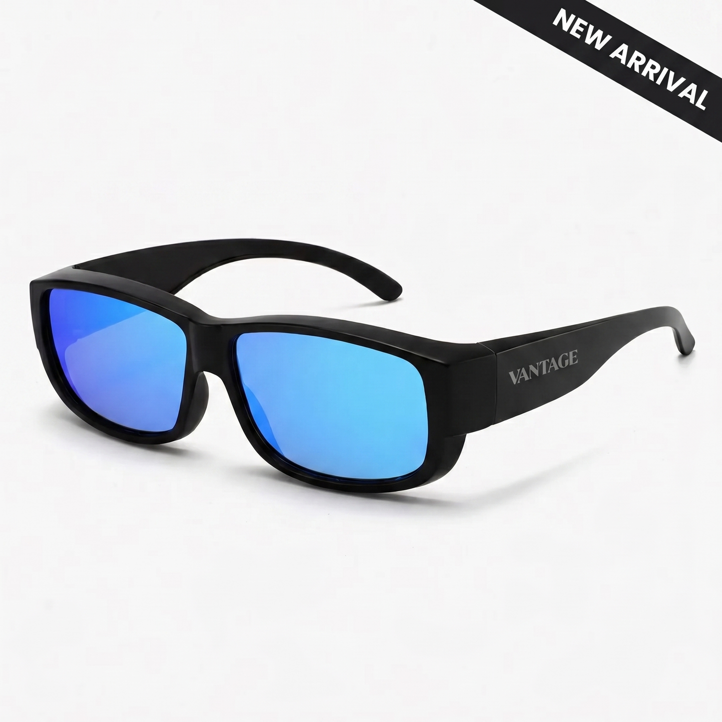 VANTAGE Men's Polarized Fit-Over Sunglasses